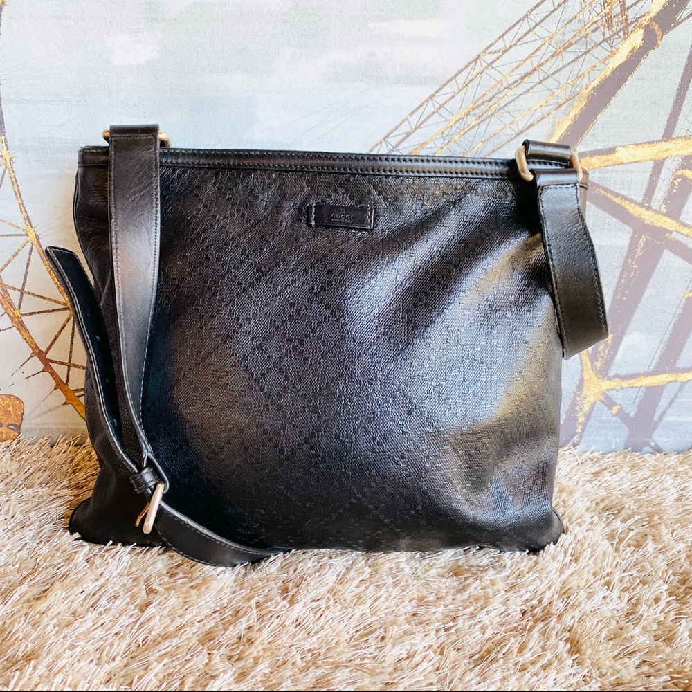 Gucci Diamanté Hilary Messenger Bag